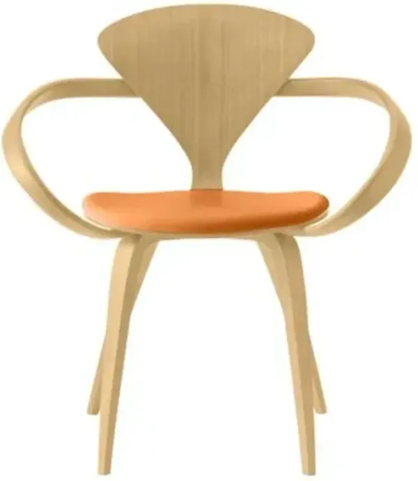 Cherner Armchair with Seat Pad