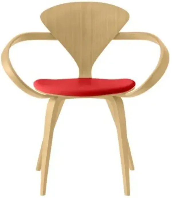 Cherner Armchair with Seat Pad