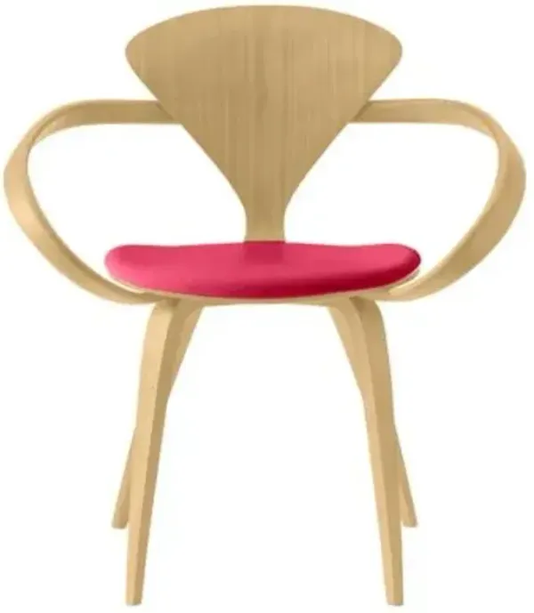 Cherner Armchair with Seat Pad