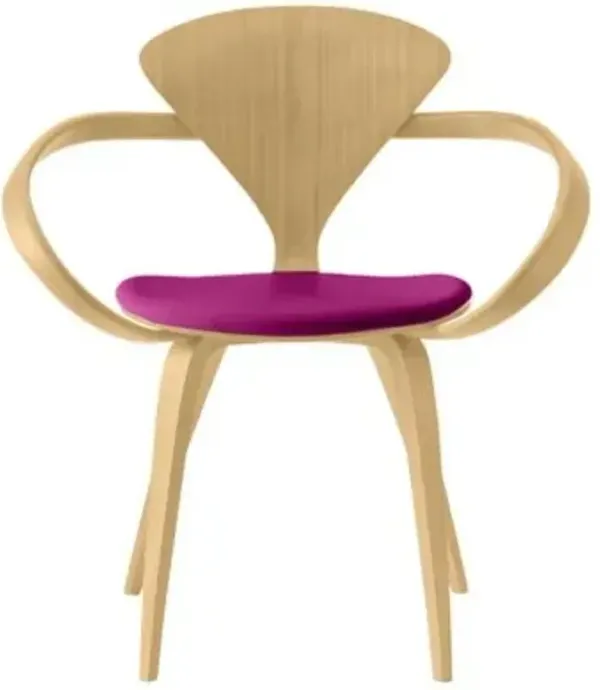 Cherner Armchair with Seat Pad