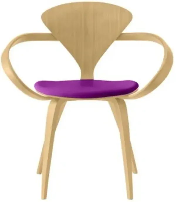 Cherner Armchair with Seat Pad