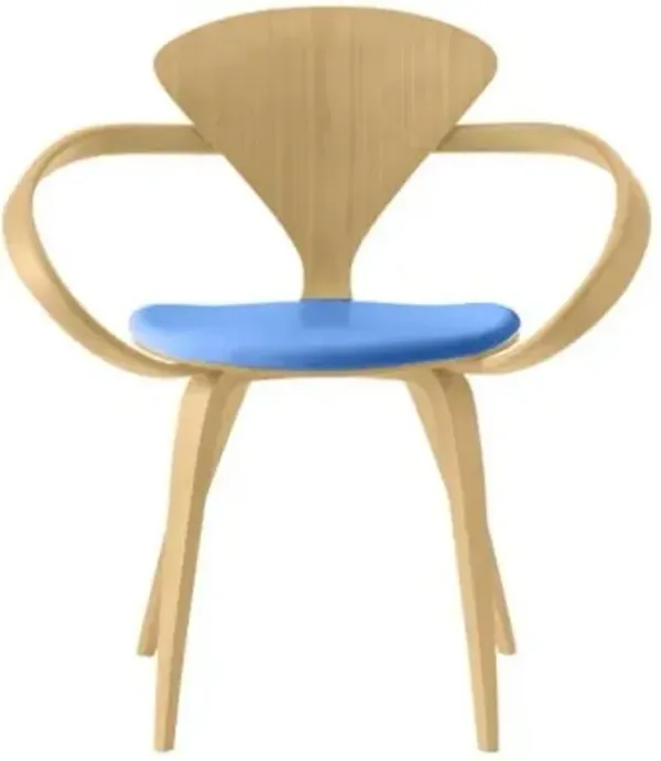 Cherner Armchair with Seat Pad