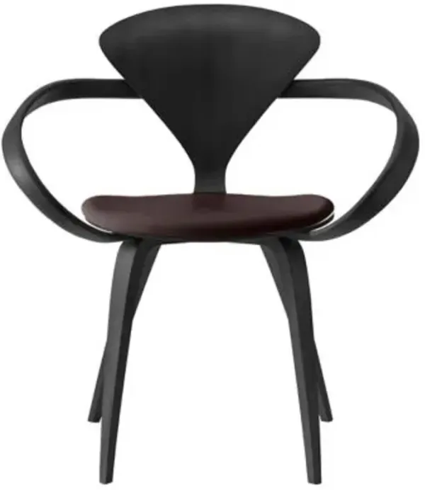 Cherner Armchair with Seat Pad