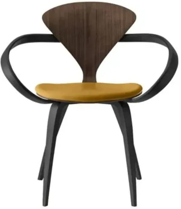 Cherner Armchair with Seat Pad
