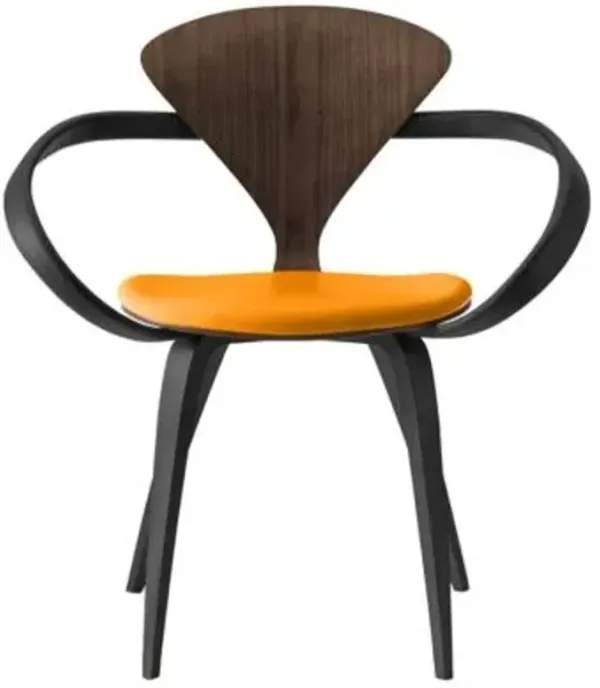 Cherner Armchair with Seat Pad