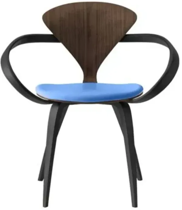 Cherner Armchair with Seat Pad