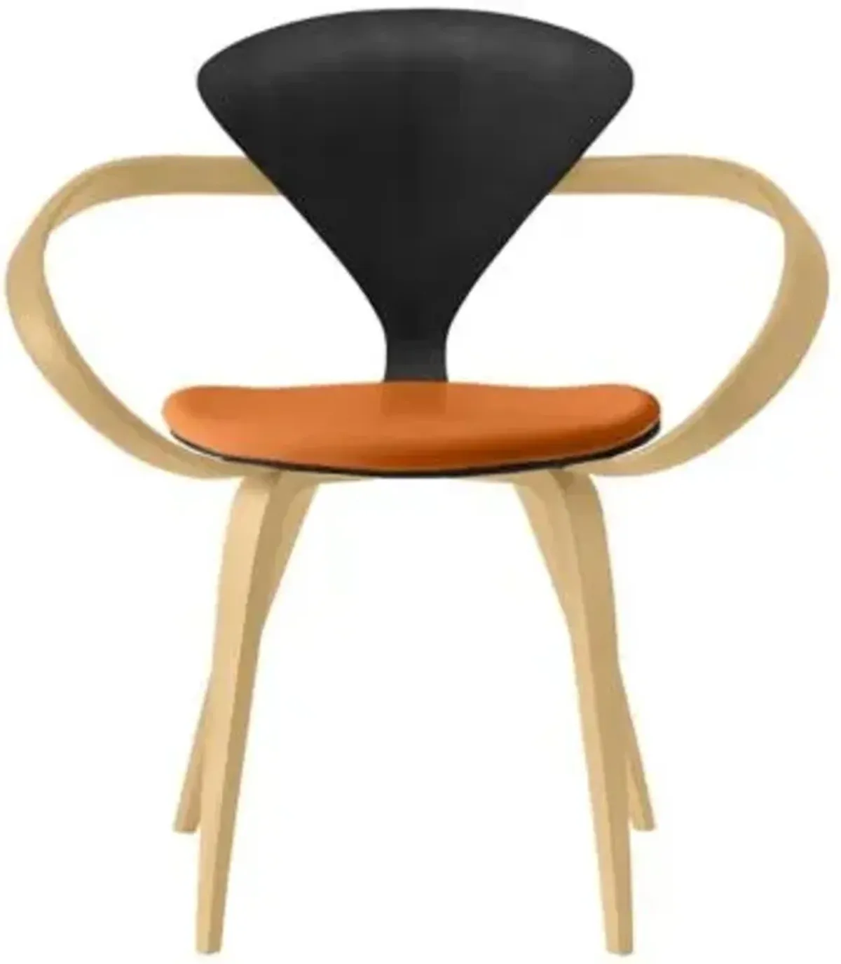 Cherner Armchair with Seat Pad