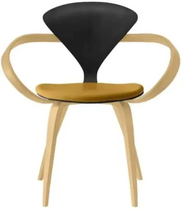Cherner Armchair with Seat Pad