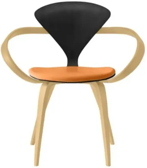 Cherner Armchair with Seat Pad