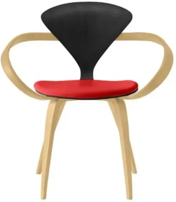Cherner Armchair with Seat Pad