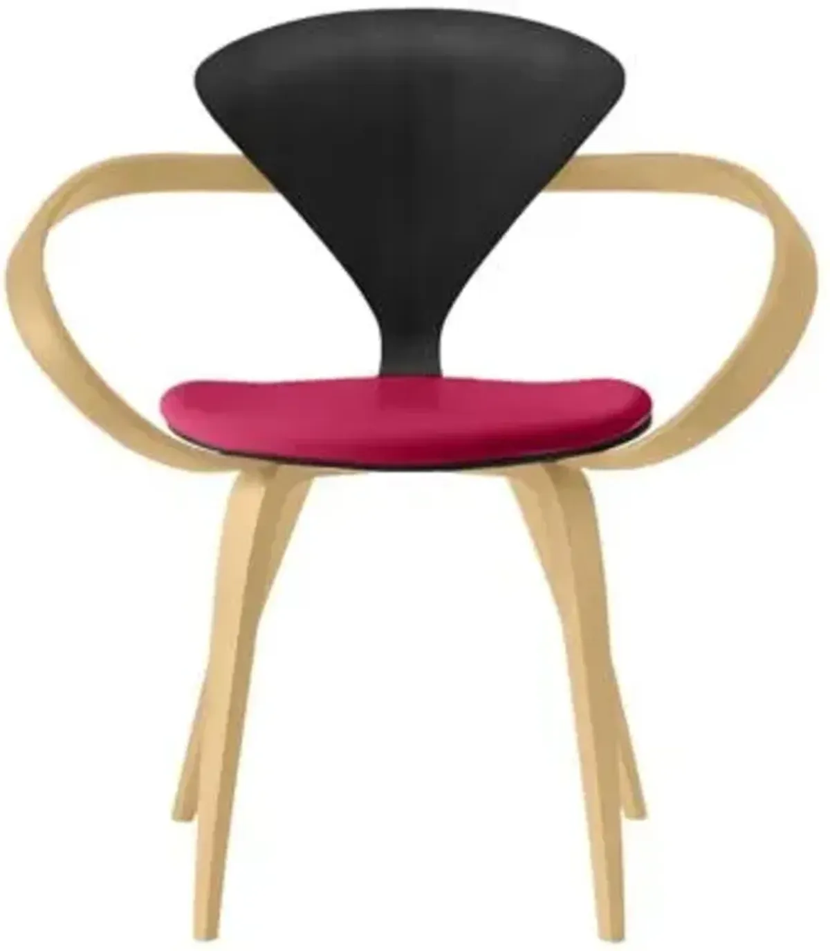 Cherner Armchair with Seat Pad