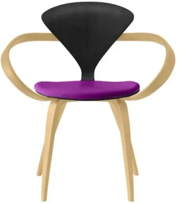 Cherner Armchair with Seat Pad