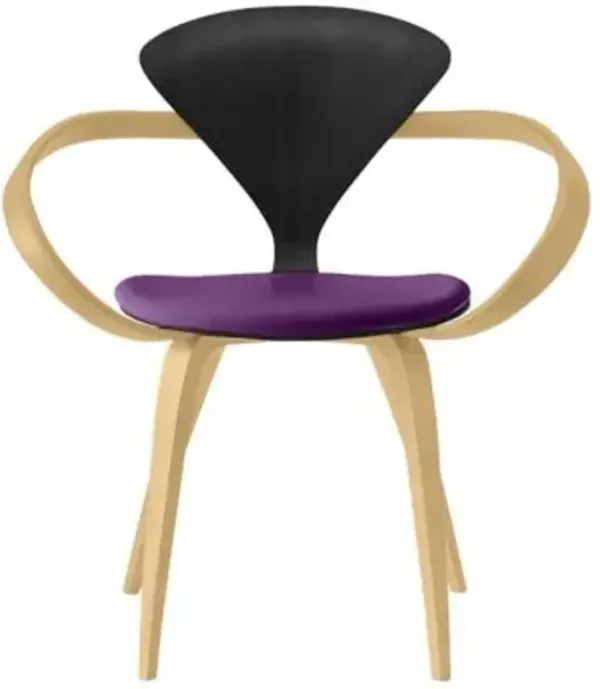 Cherner Armchair with Seat Pad