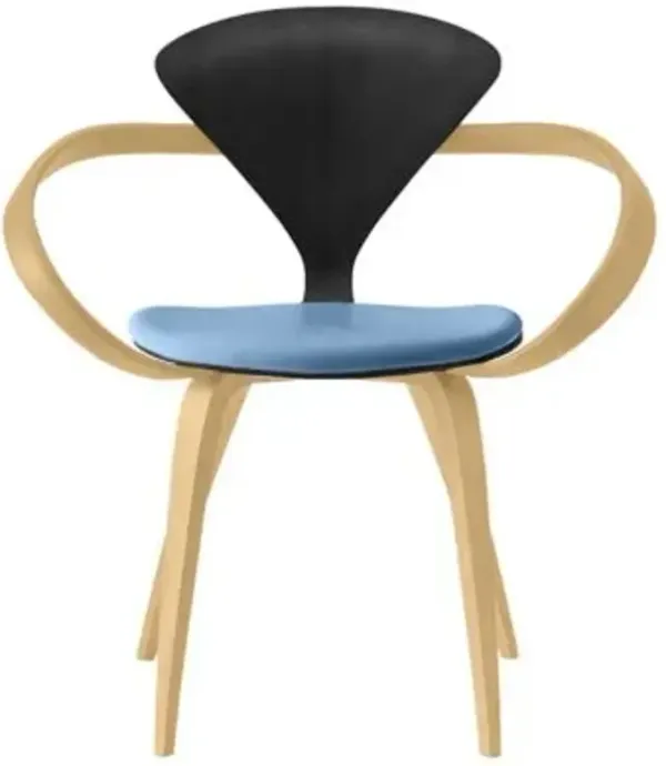 Cherner Armchair with Seat Pad