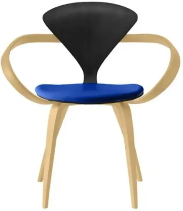 Cherner Armchair with Seat Pad