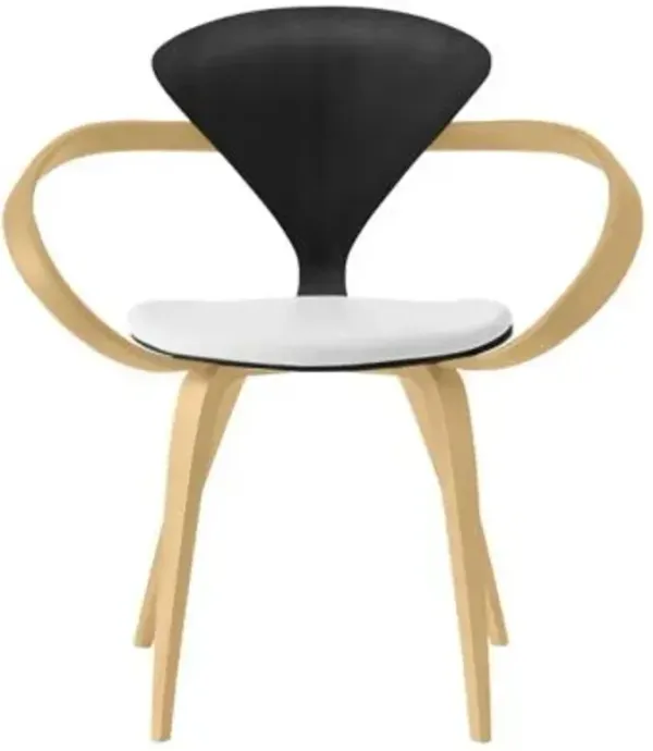 Cherner Armchair with Seat Pad
