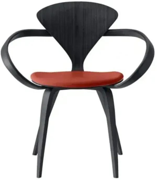 Cherner Armchair with Seat Pad