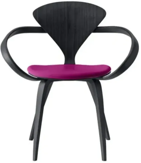 Cherner Armchair with Seat Pad