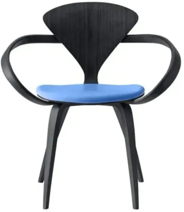 Cherner Armchair with Seat Pad