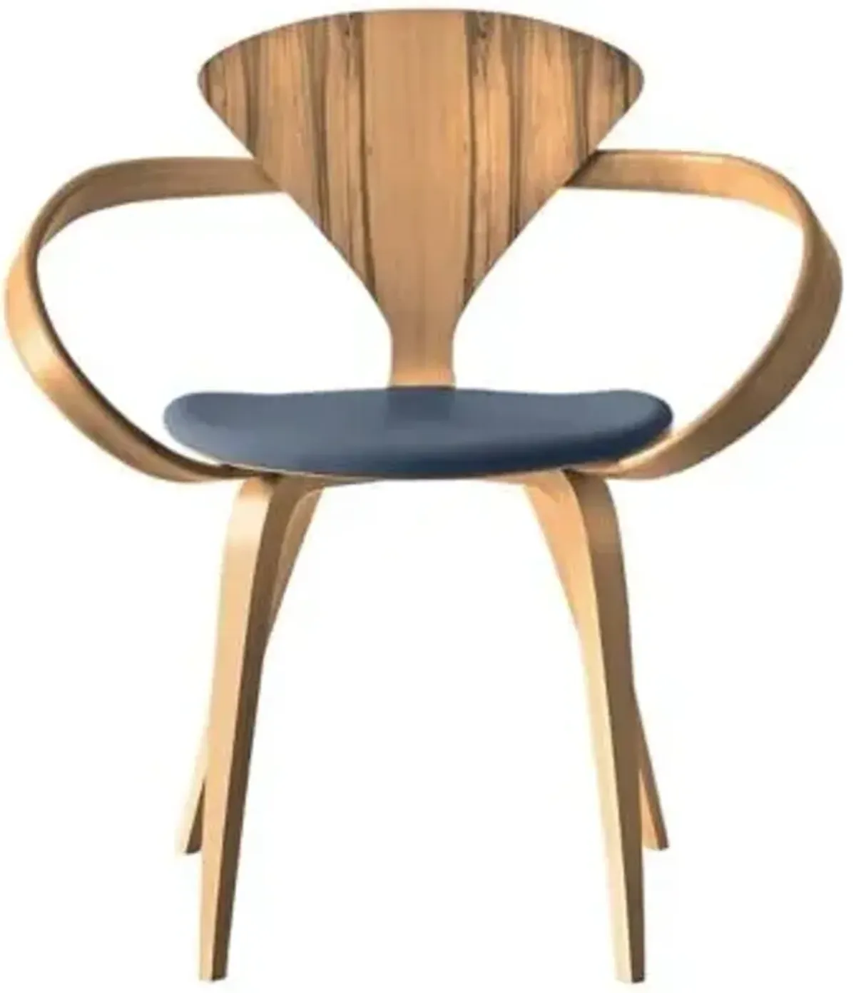 Cherner Armchair with Seat Pad