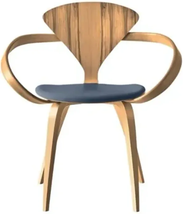 Cherner Armchair with Seat Pad