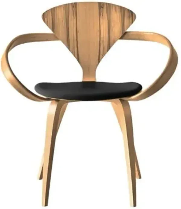 Cherner Armchair with Seat Pad
