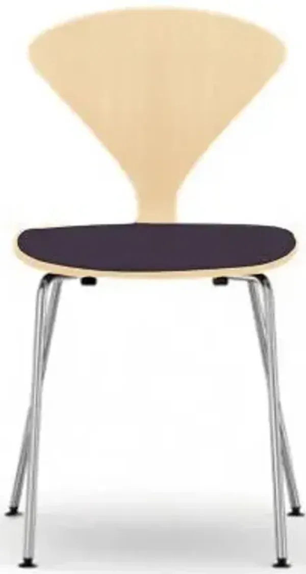 Cherner Metal Base Chair with Seat Pad