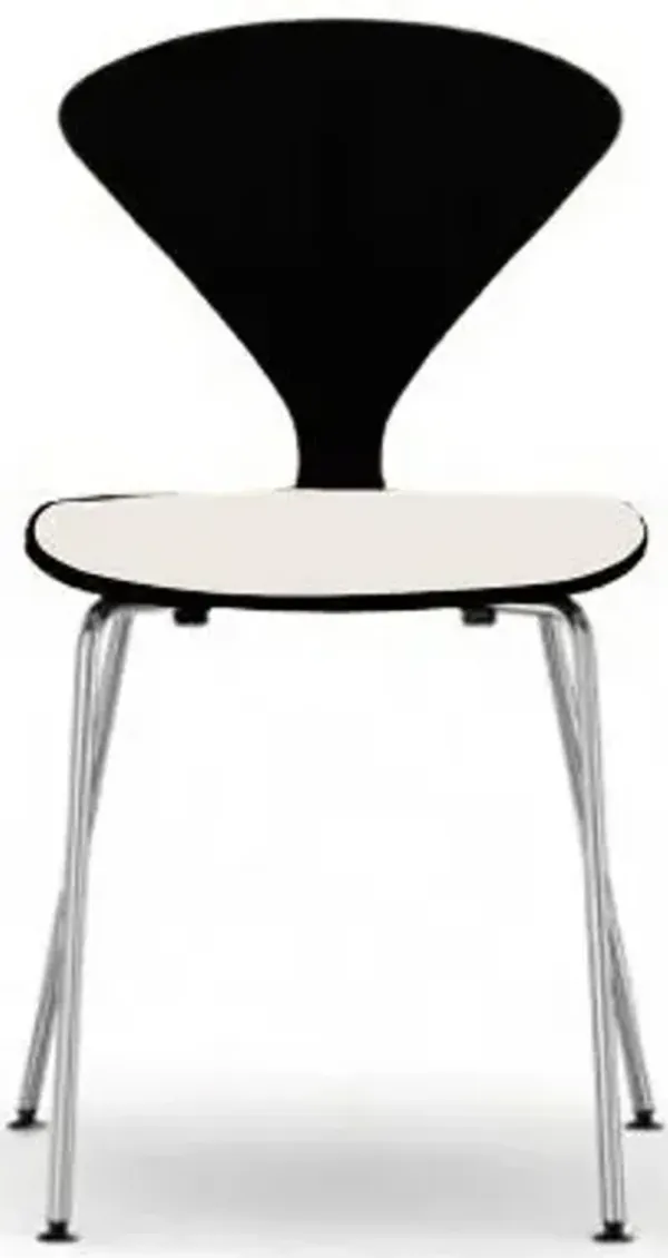 Cherner Metal Base Chair with Seat Pad