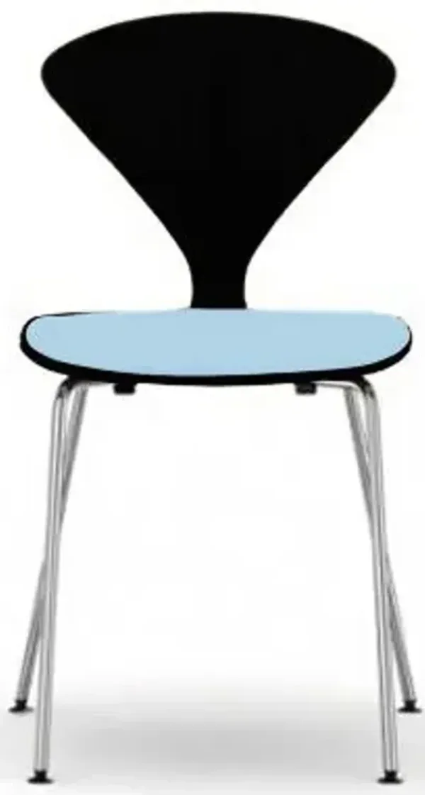 Cherner Metal Base Chair with Seat Pad