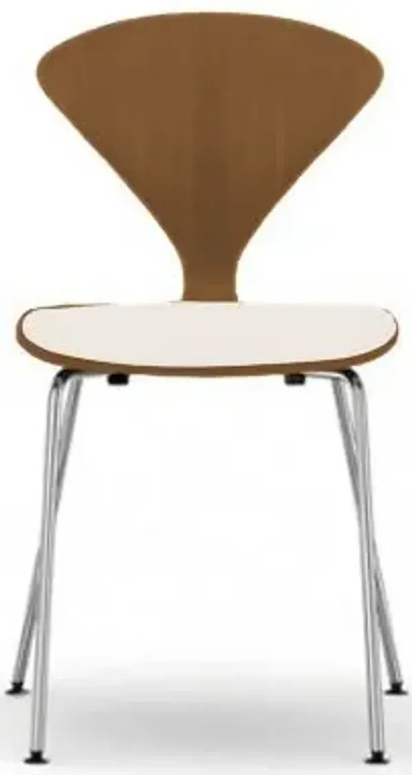 Cherner Metal Base Chair with Seat Pad
