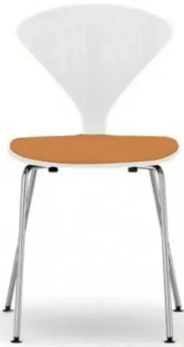 Cherner Metal Base Chair with Seat Pad