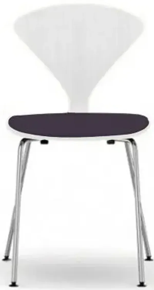 Cherner Metal Base Chair with Seat Pad