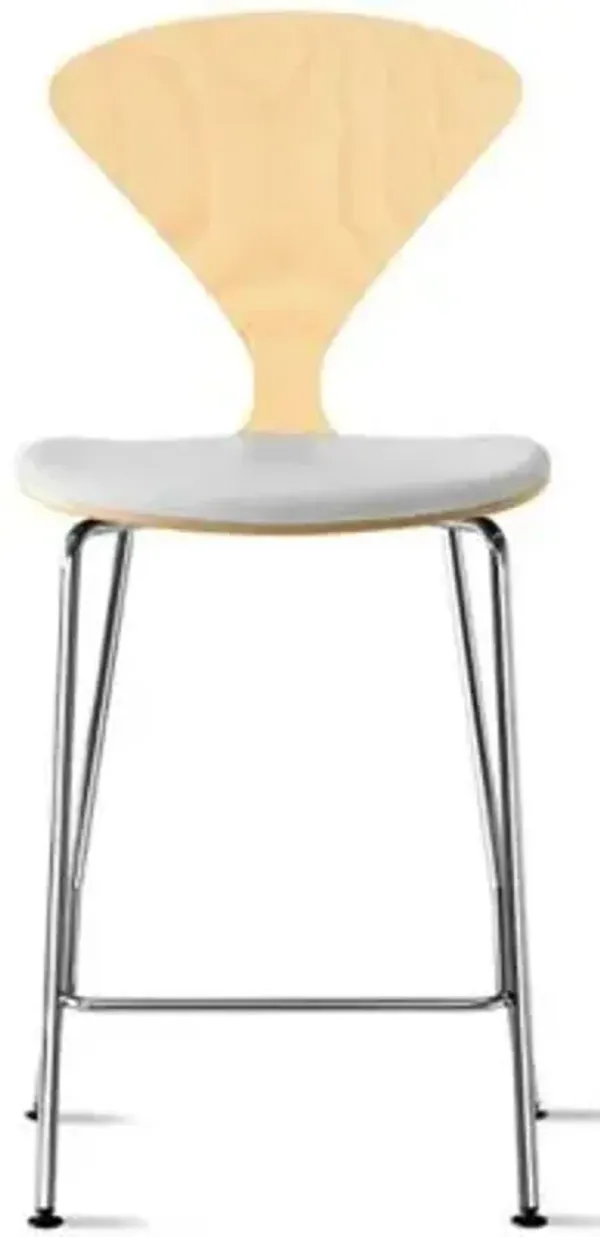 Cherner Metal Base Stool with Seat Pad