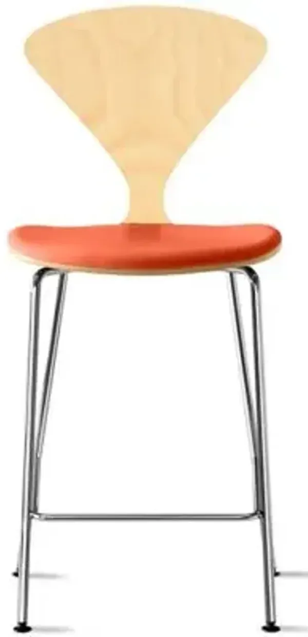 Cherner Metal Base Stool with Seat Pad