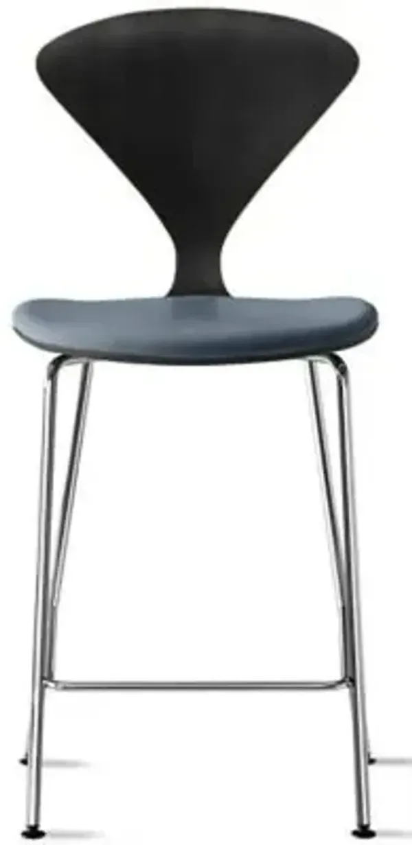 Cherner Metal Base Stool with Seat Pad