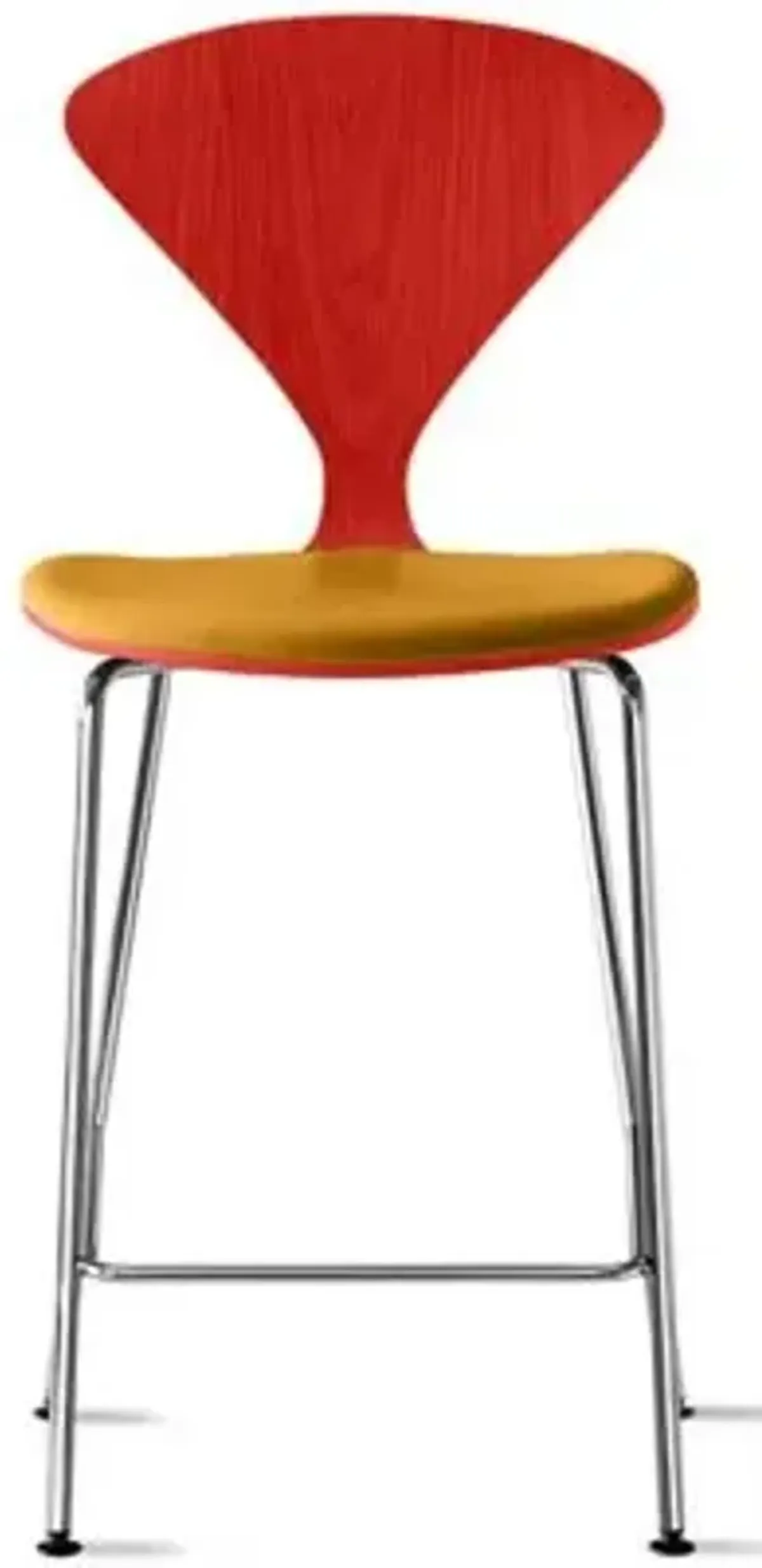 Cherner Metal Base Stool with Seat Pad