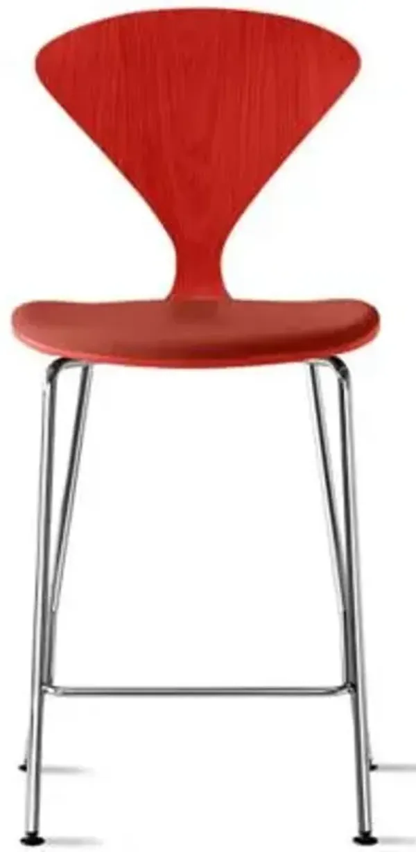Cherner Metal Base Stool with Seat Pad