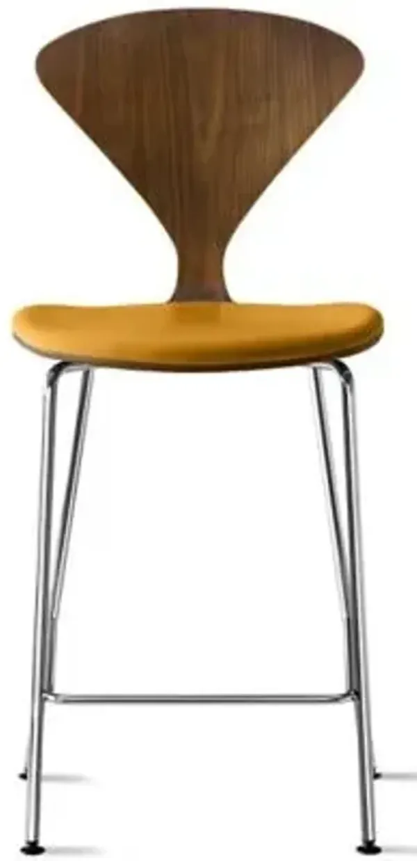 Cherner Metal Base Stool with Seat Pad