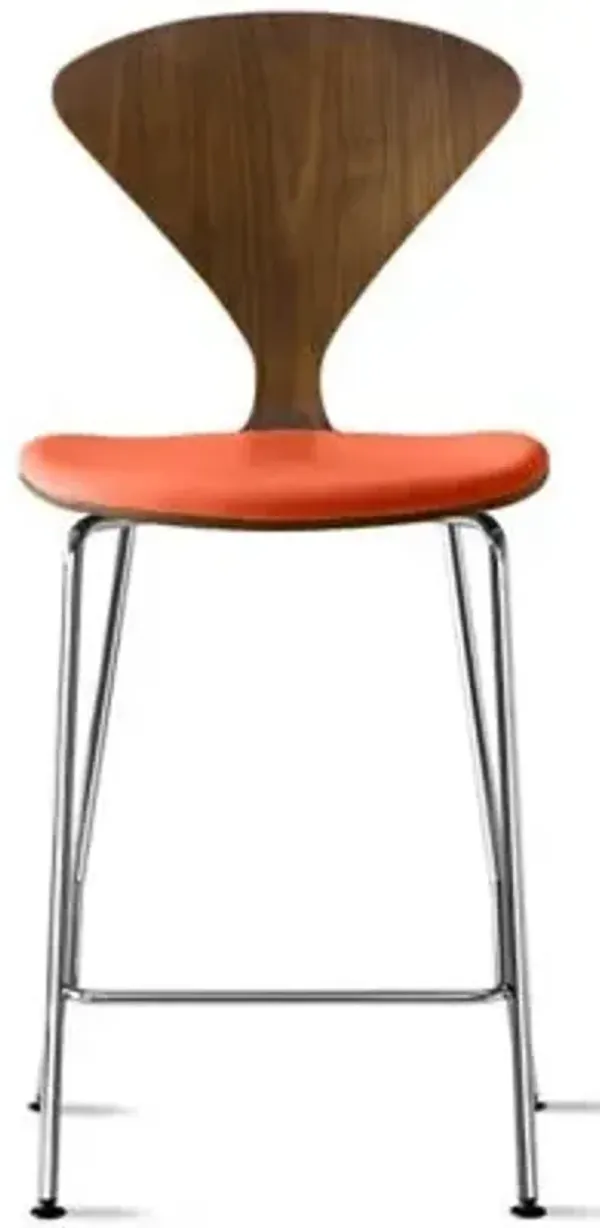 Cherner Metal Base Stool with Seat Pad