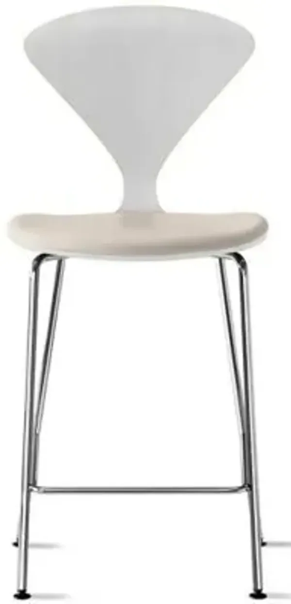 Cherner Metal Base Stool with Seat Pad