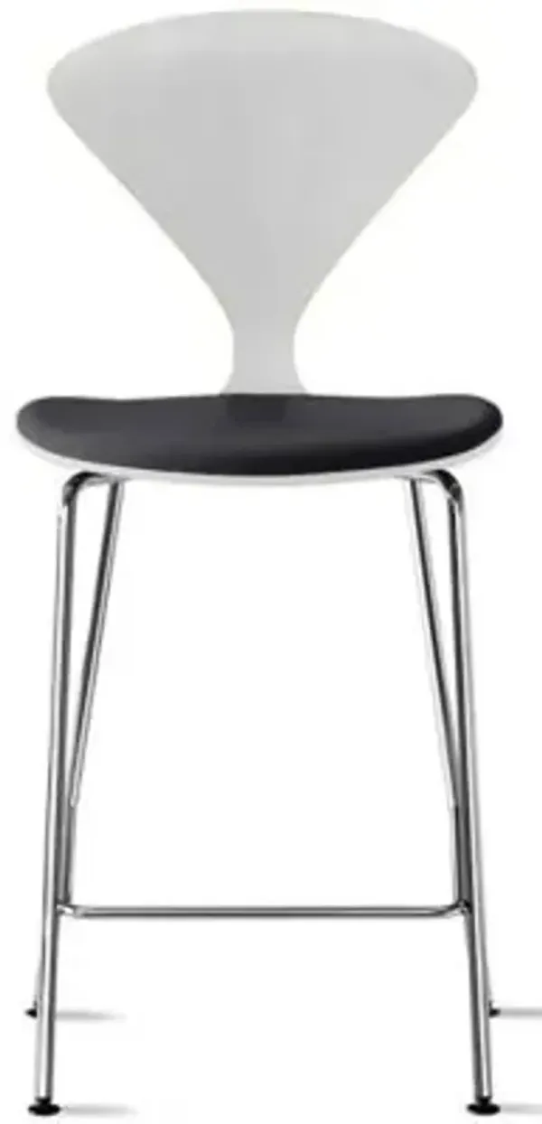 Cherner Metal Base Stool with Seat Pad