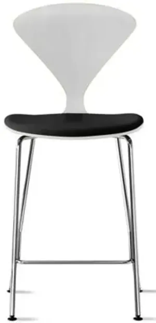 Cherner Metal Base Stool with Seat Pad