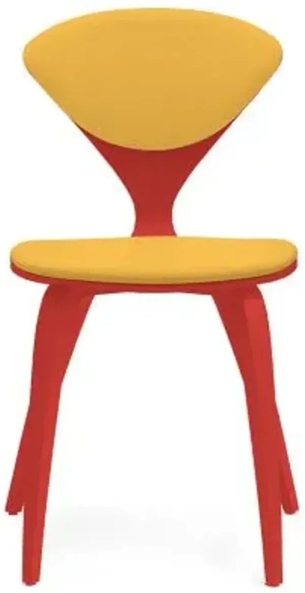 Cherner Seat and Back Upholstered Stool
