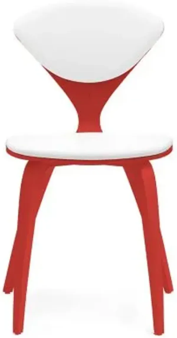 Cherner Seat and Back Upholstered Stool