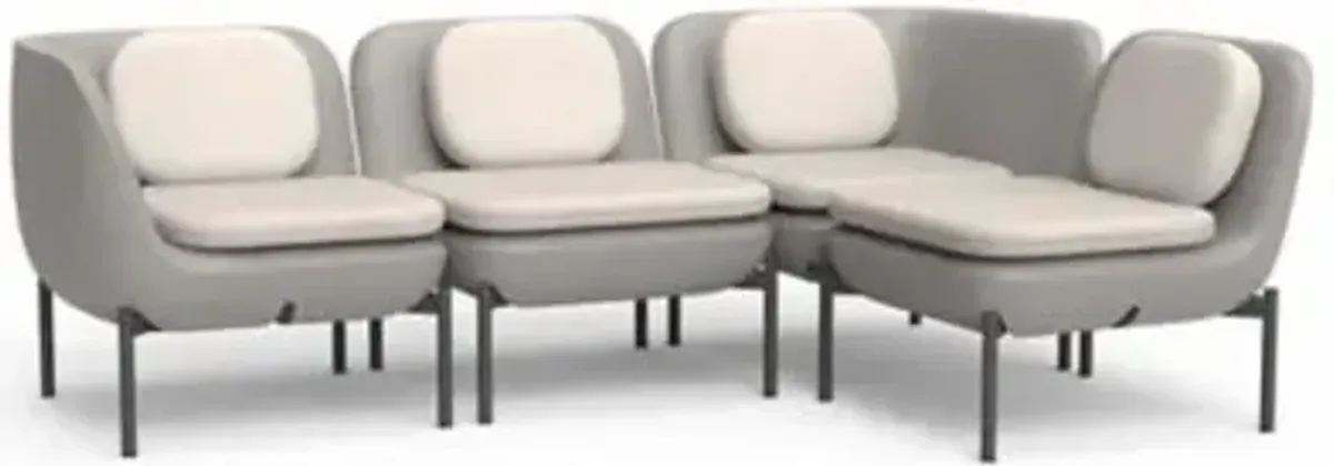 Inou Elements Modular 4 Seater Sectional Sofa