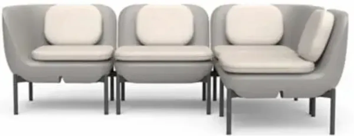 Inou Elements Modular 4 Seater Sectional Sofa