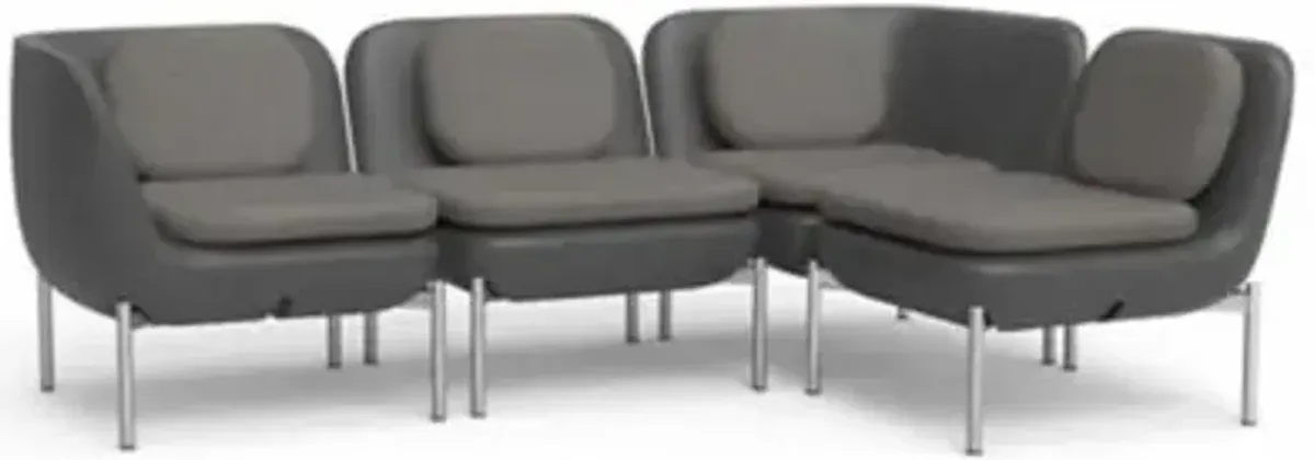 Inou Elements Modular 4 Seater Sectional Sofa