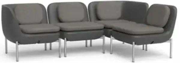 Inou Elements Modular 4 Seater Sectional Sofa