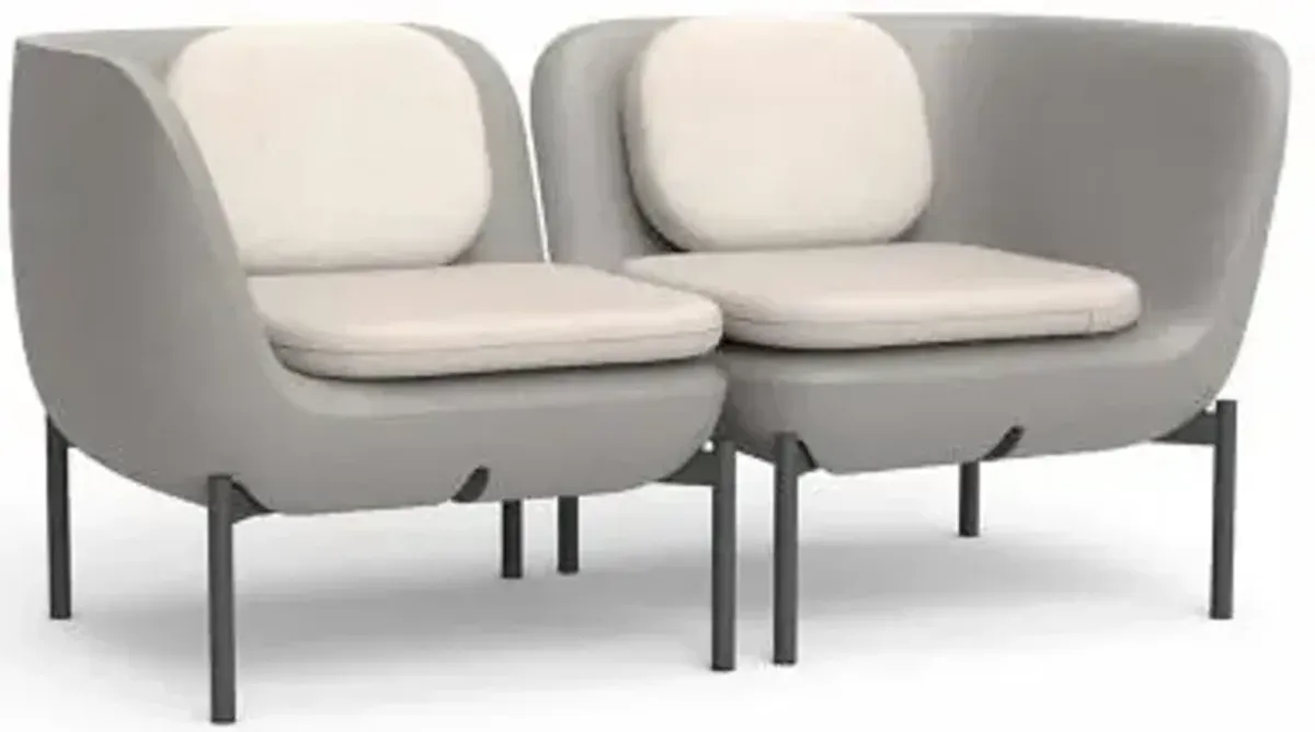 Inou Elements Modular 2 Seater Sectional Sofa