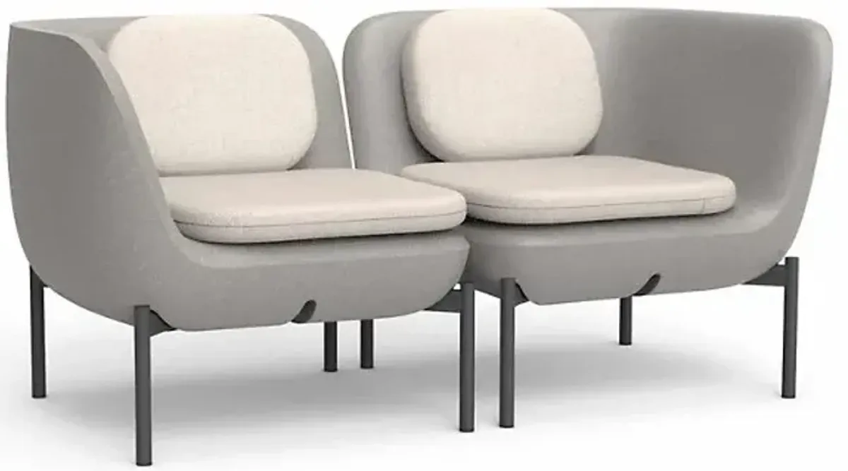 Inou Elements Modular 2 Seater Sectional Sofa